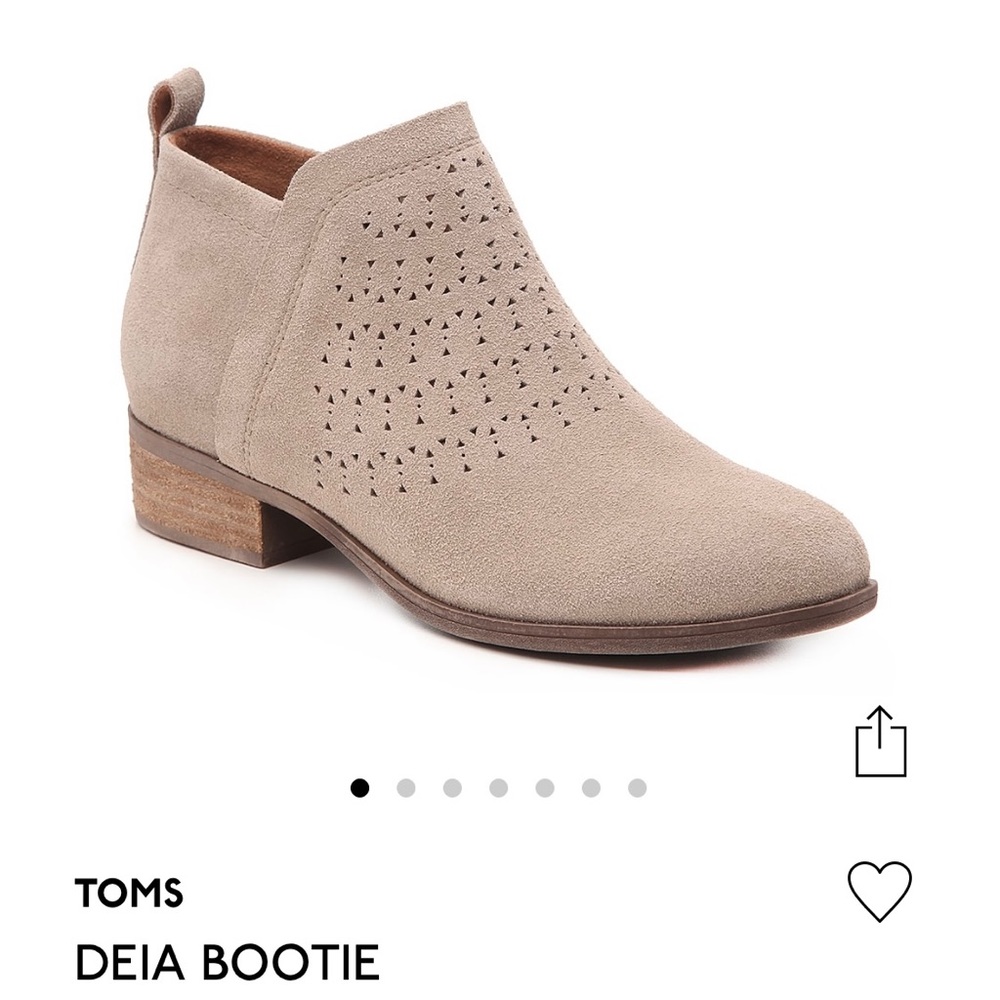 Tom’s Deia Bootie Taupe